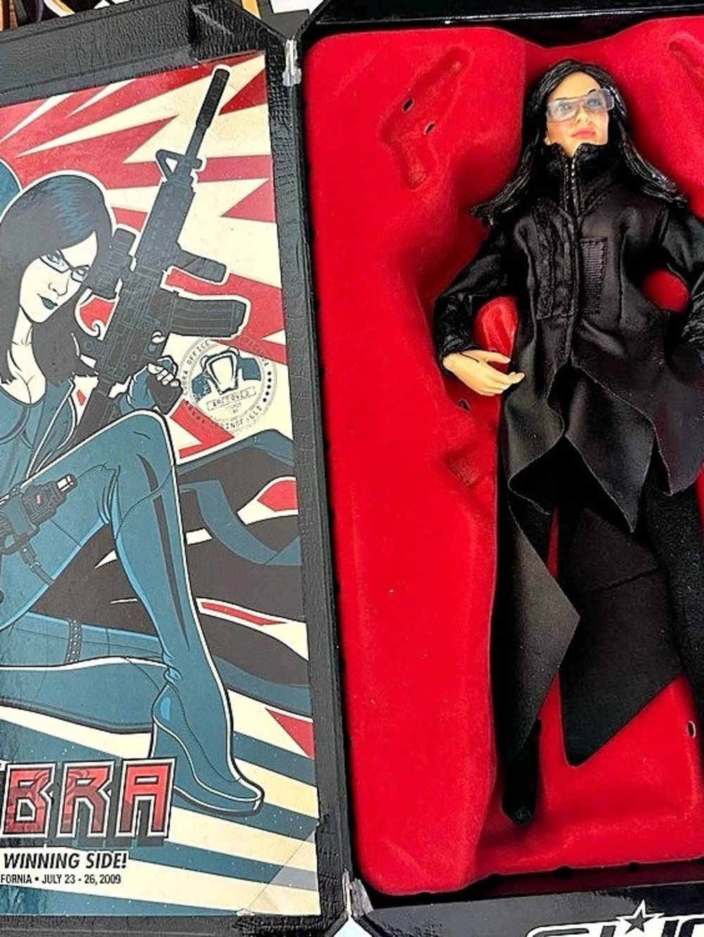 GI Joe Original Box SDCC 2009 exclusive Rise of Cobra Adult Collectible